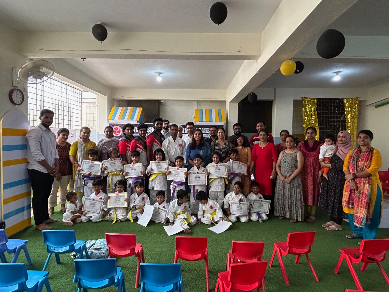 Children learning at Koorooma Foundation Years, Bengaluru